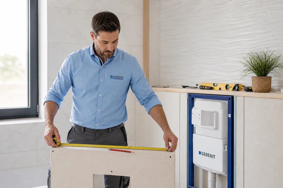installateur wc suspendu