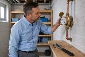 baisse de pression eau