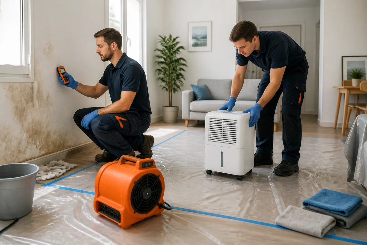 degat des eaux combien de temps pour faire les travaux