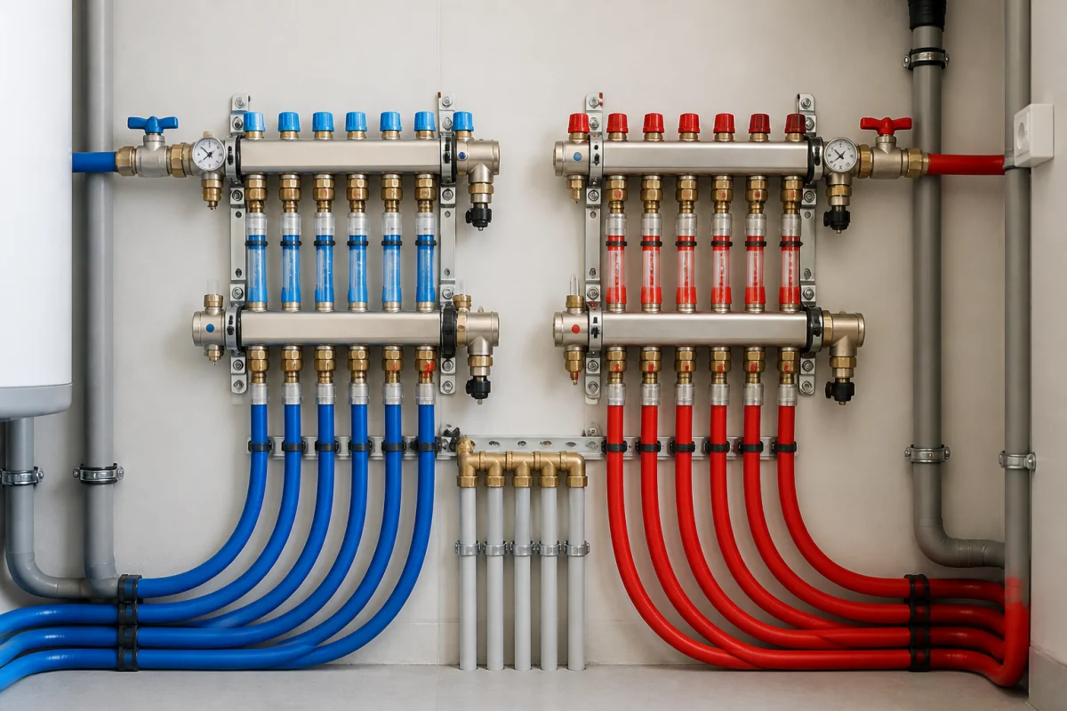 plan installation plomberie per