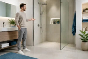 réglementation douche italienne