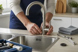 Remplacer un robinet qui fuit avec la bonne méthode