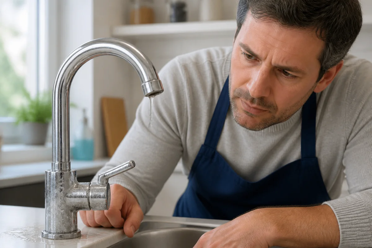 Remplacer un robinet qui fuit avec la bonne méthode