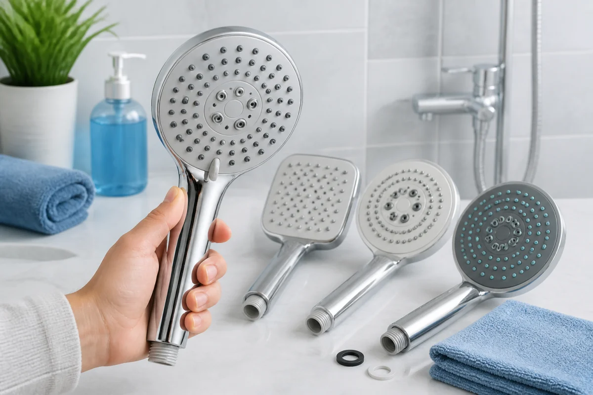 Comment remplacer un pommeau de douche