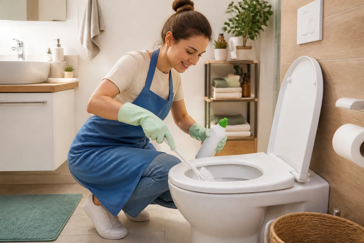 Détartrage des toilettes et entretien du WC au quotidien