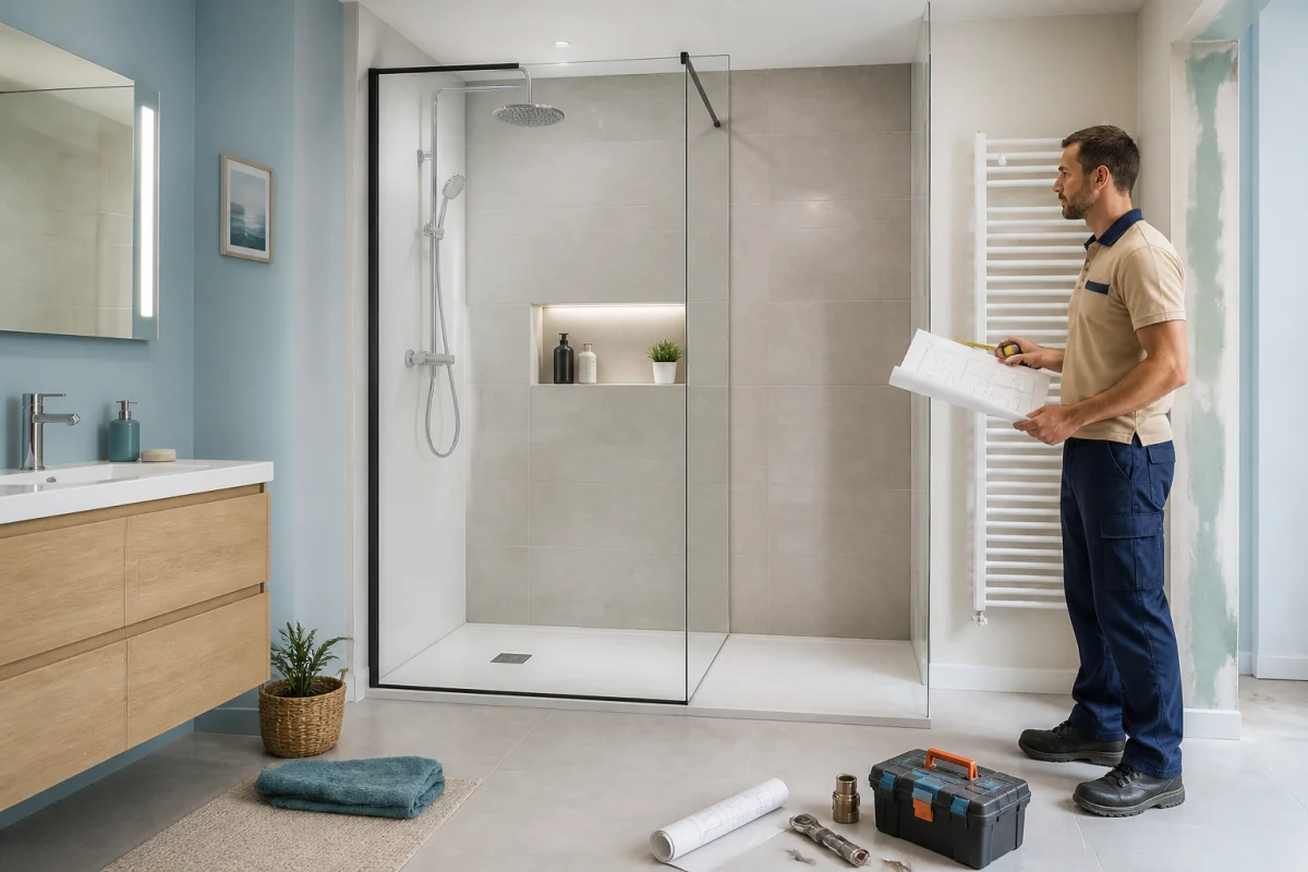 Pose de douche italienne réussir un projet durable et confortable