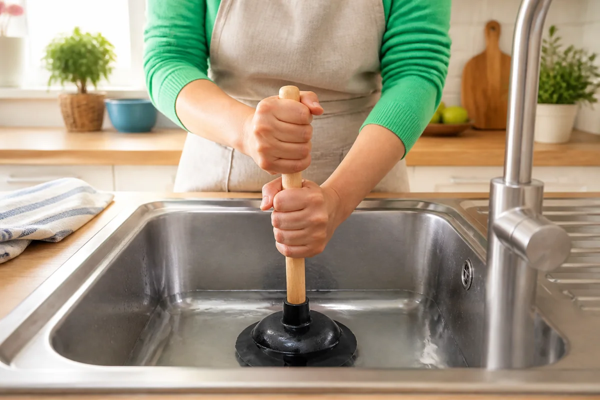 Déboucher un évier naturellement avec des méthodes simples et efficaces